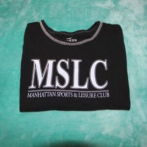 Women's Black Graphic Tee